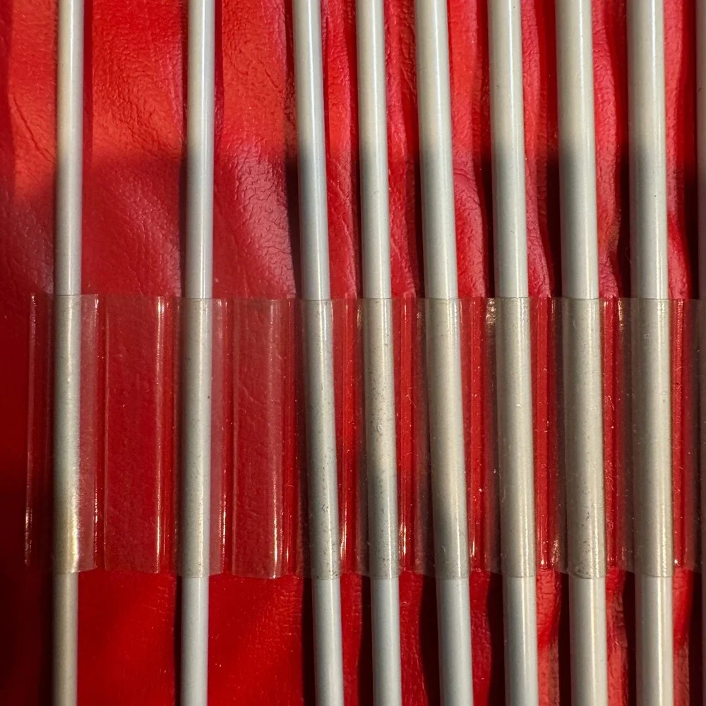 Vintage‎ Bernat Aero Multi Size Knitting Needles Set vinyl case 2 missing